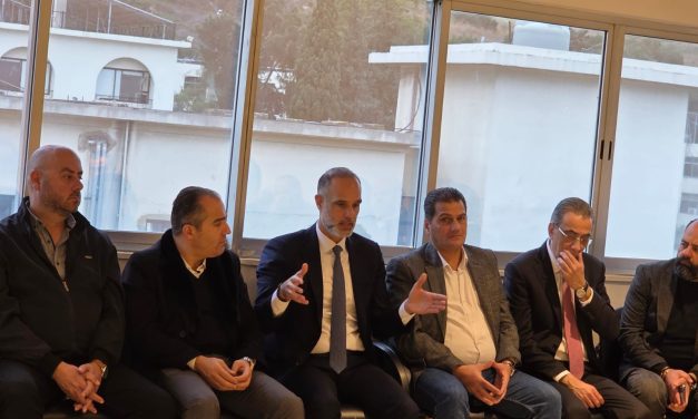 بحضور منسق المستقبل سعيد ياسين..وفد من اتحادات بلديات بقاعية يزور وزير الأشغال