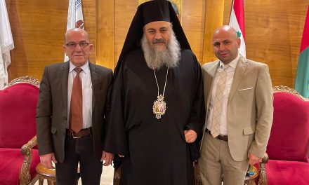 رئيس بلدية المرج السابق منور الجراح يزور المطارنة مهنئًا بعيد الميلاد المجيد ويبحث الأوضاع العامة