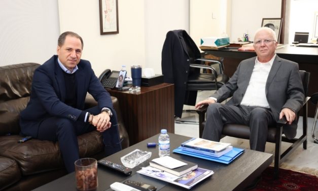 الجميل إلتقى ضاهر وبحث معه شؤونا سياسية وانتخابية!