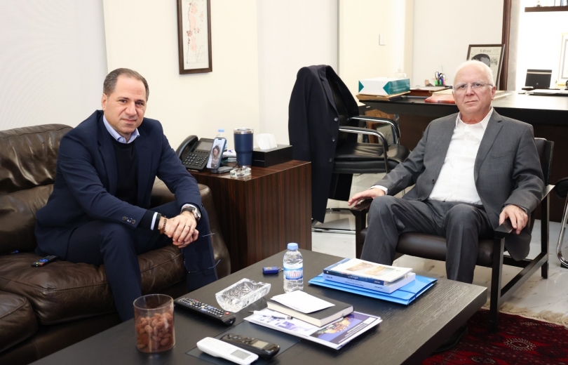 الجميل إلتقى ضاهر وبحث معه شؤونا سياسية وانتخابية!