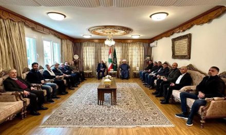 أبو فيصل خلال زيارة المفتي الغزاوي: معايدة برؤية وطنية تؤكد مرجعية دار الفتوى وتحصّن خيار الصمود الاقتصادي