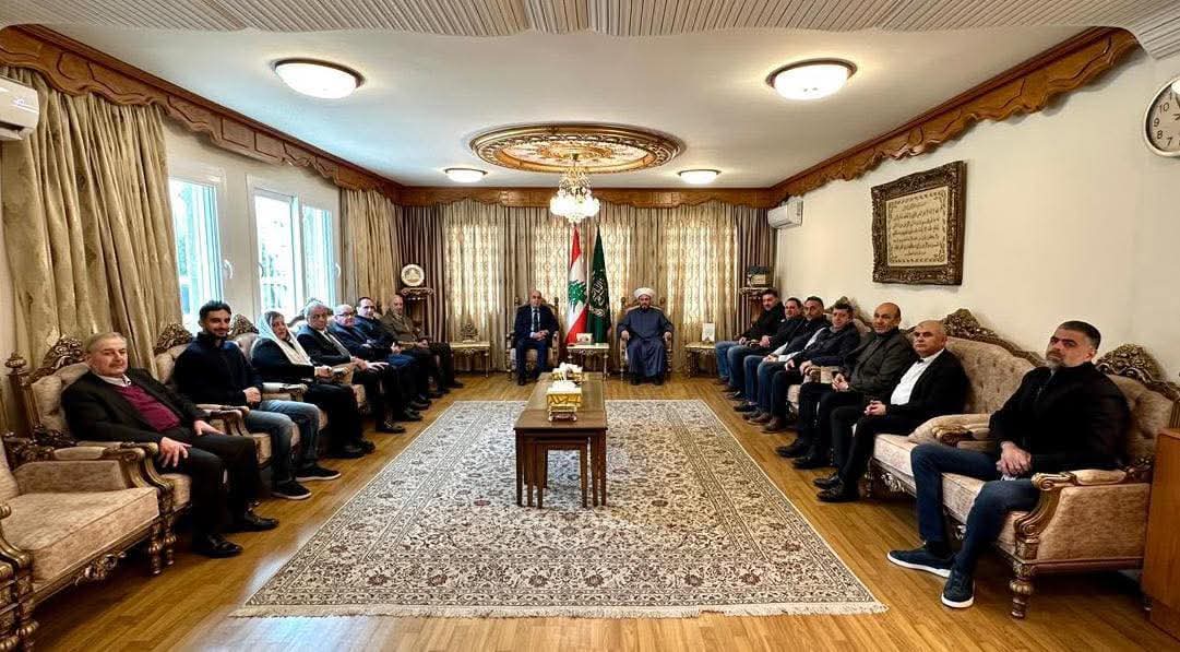 أبو فيصل خلال زيارة المفتي الغزاوي: معايدة برؤية وطنية تؤكد مرجعية دار الفتوى وتحصّن خيار الصمود الاقتصادي