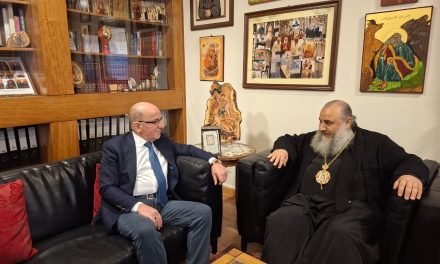 الجرّاح زار المطران الصوري في زحلة: تأكيد على الوحدة الوطنية والالتفاف حول الجيش